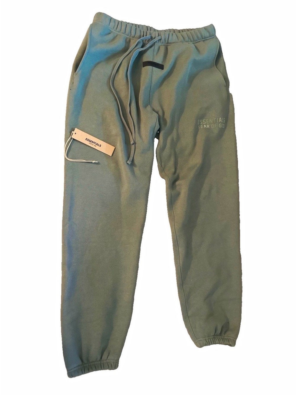 ESSENTIALS Men’s Sage Green Jogger Sweatpants
